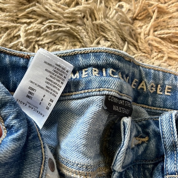 american eagle size 0 mom jean - Picture 2 of 3